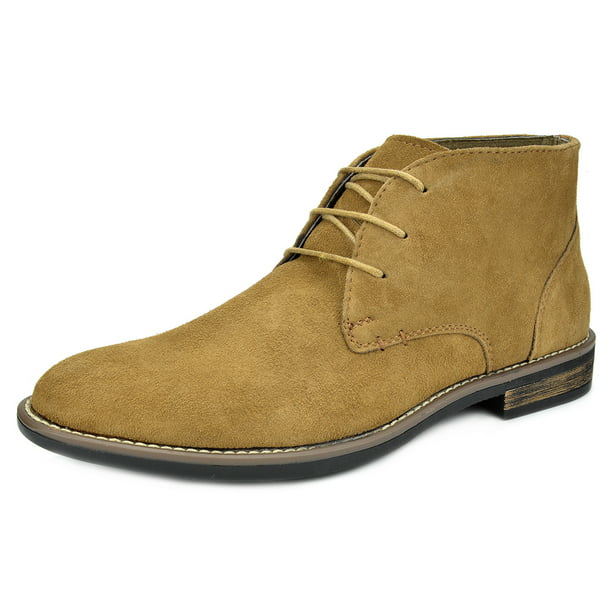 Bruno Marc Mens Suede Chukka Boots Desert Lace Up Dress Ankle Boot 